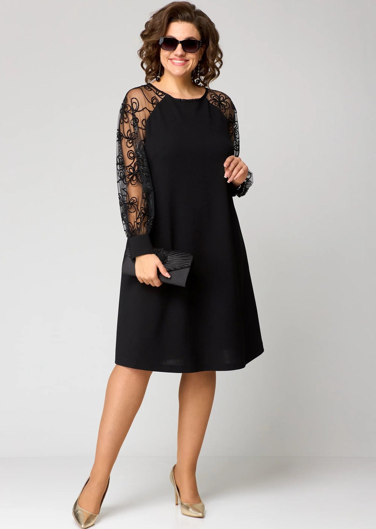 Women's Floral Swing Party Dress