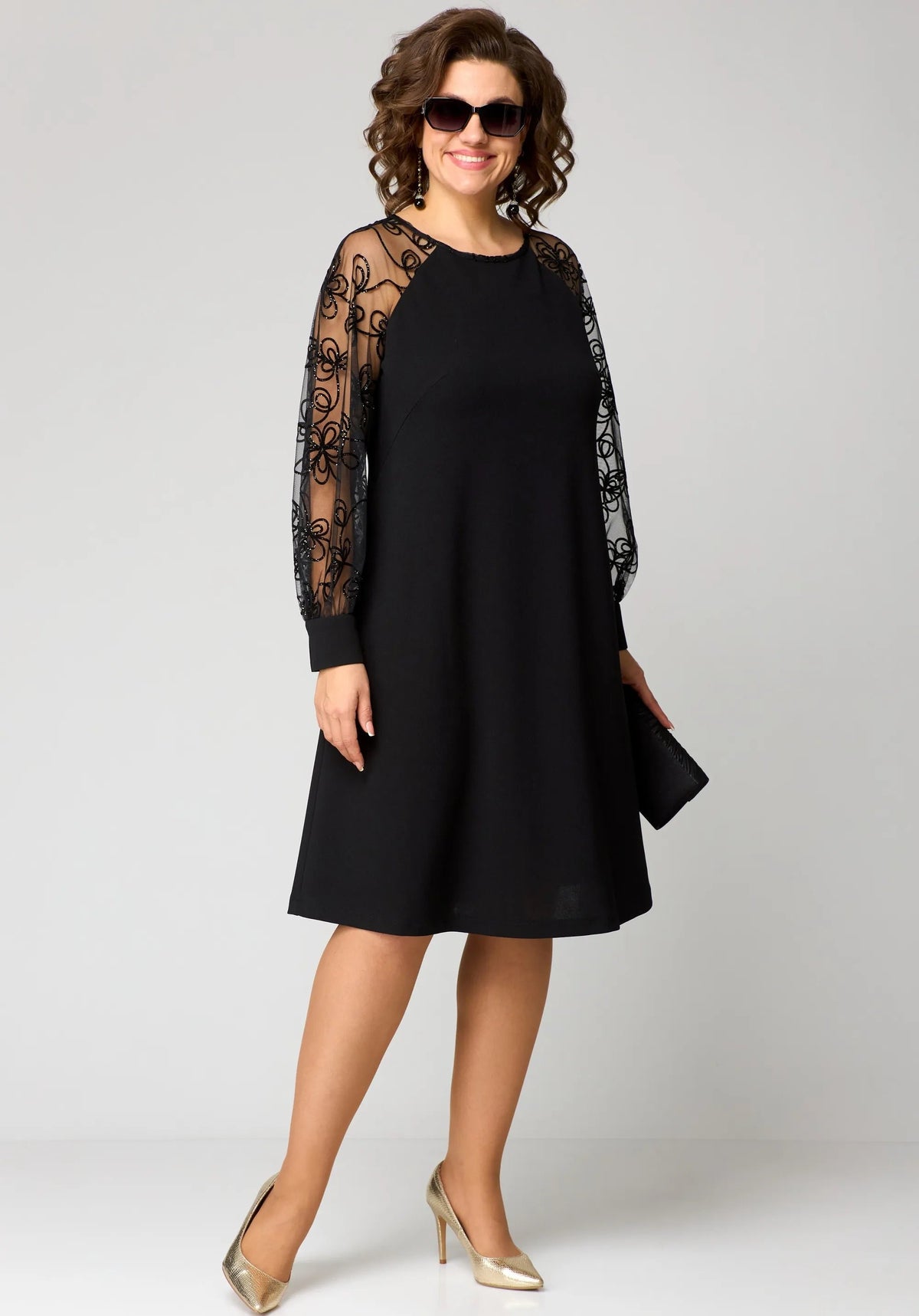 Women's Floral Swing Party Dress