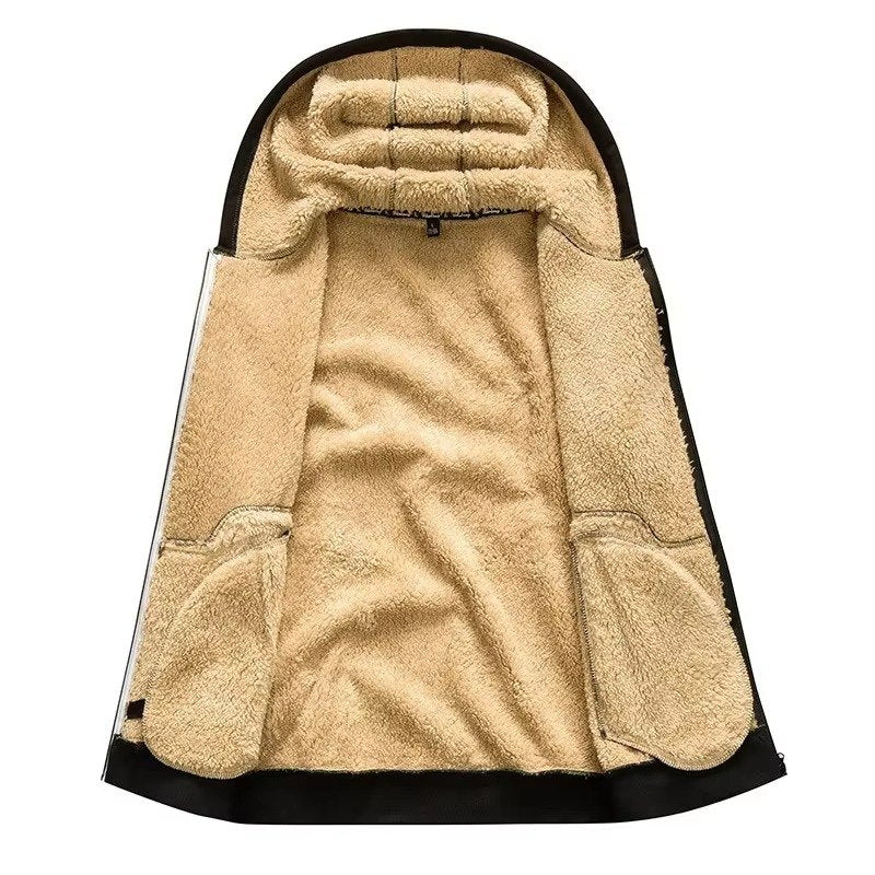 Men's Sherpa Zip-Up Jacket