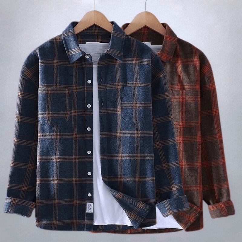 Men's Plaid Flannel Shirt