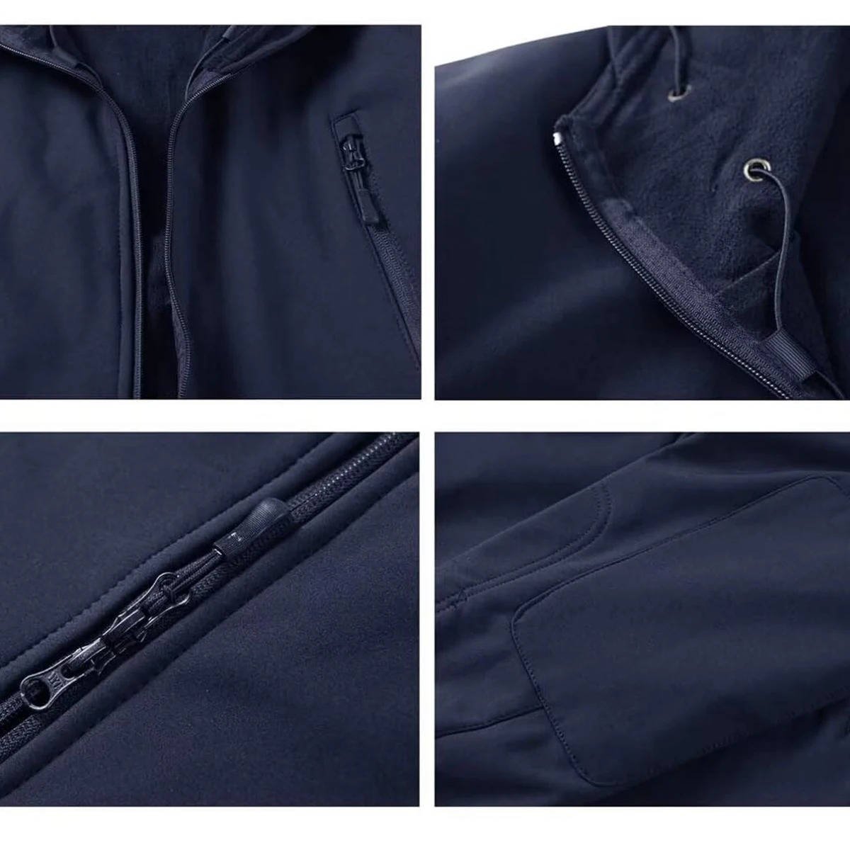 Men's Softshell Hooded Jacket