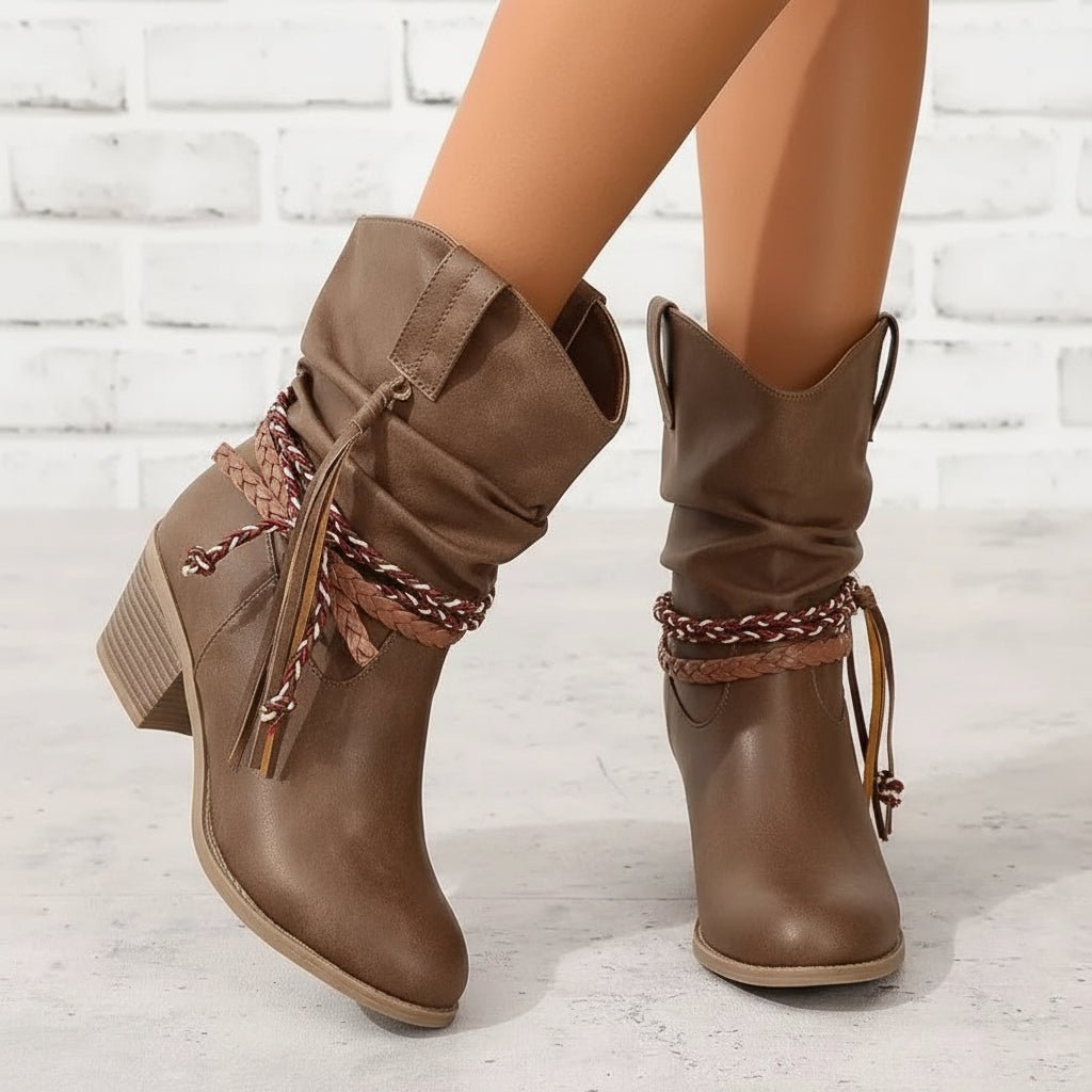 Women's Mid-Calf Ankle Boots