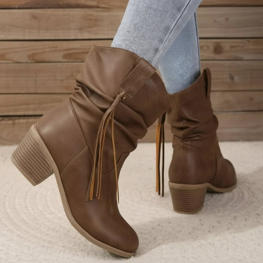 Women's Mid-Calf Ankle Boots
