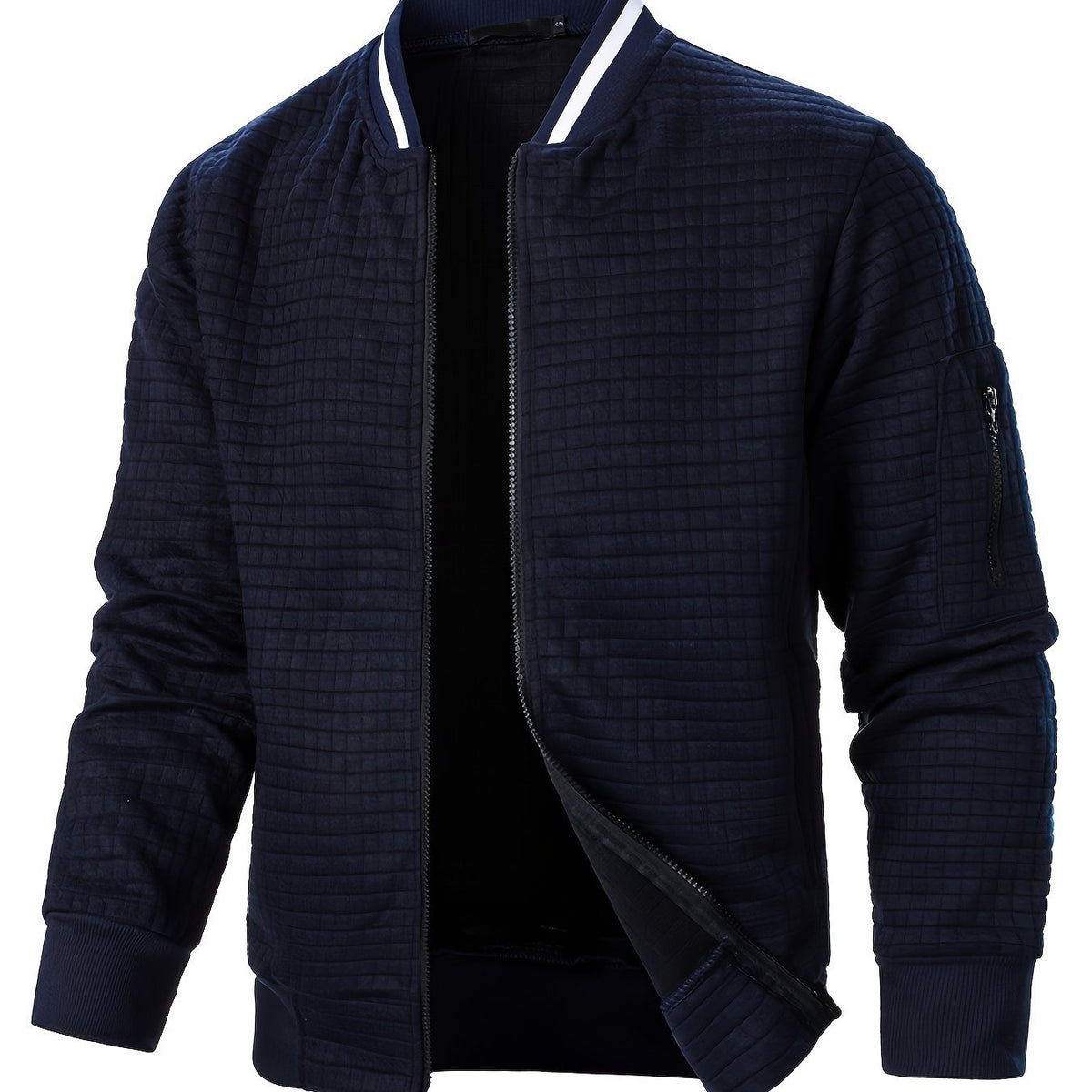 Men's Bomber Jacket - Navy