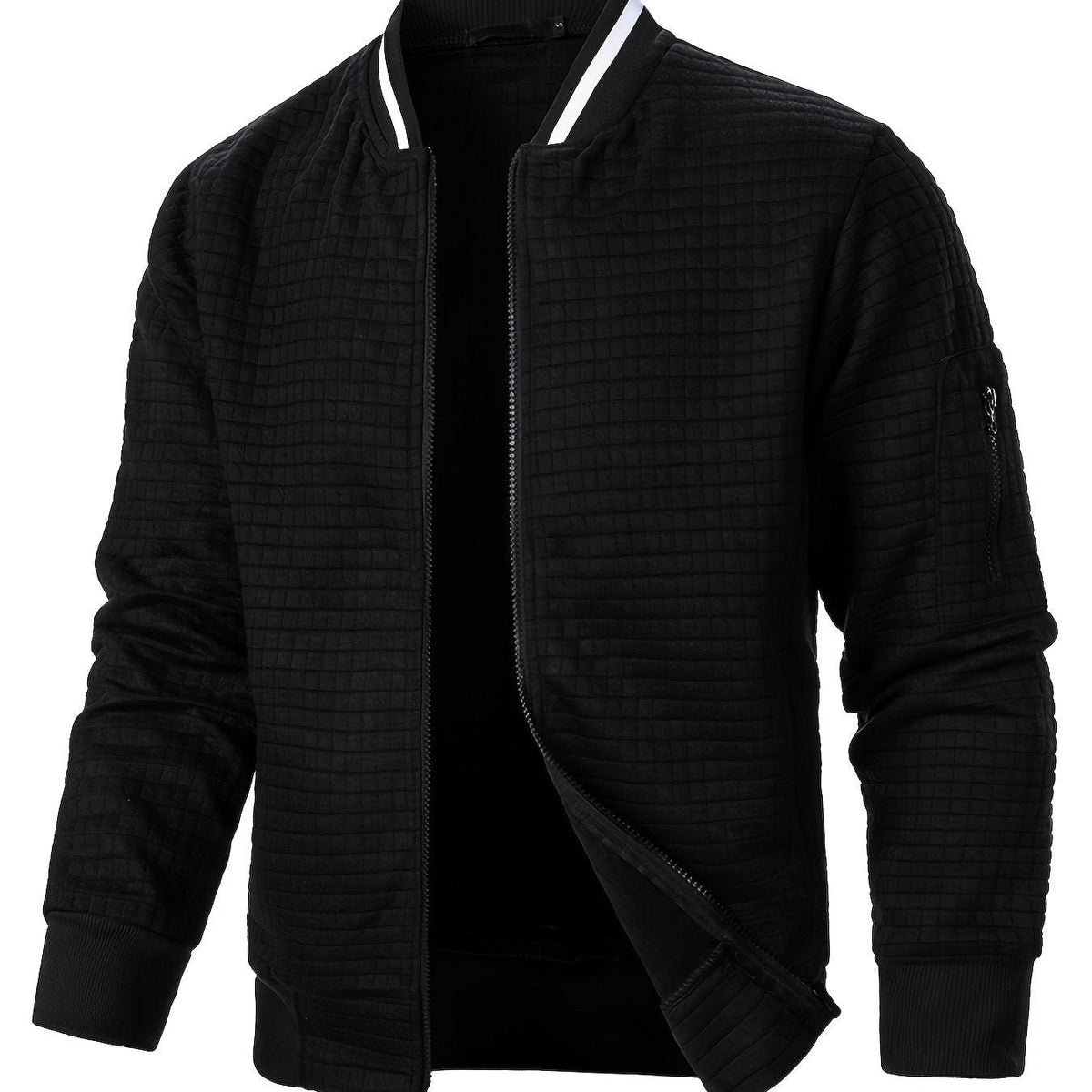 Men's Bomber Jacket - Black