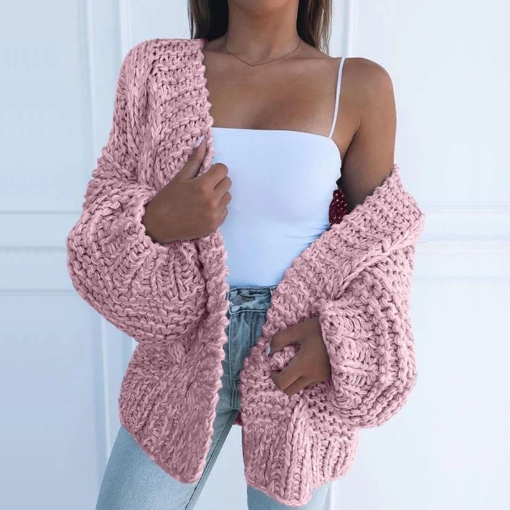 Women's Oversized Knit Cardigan