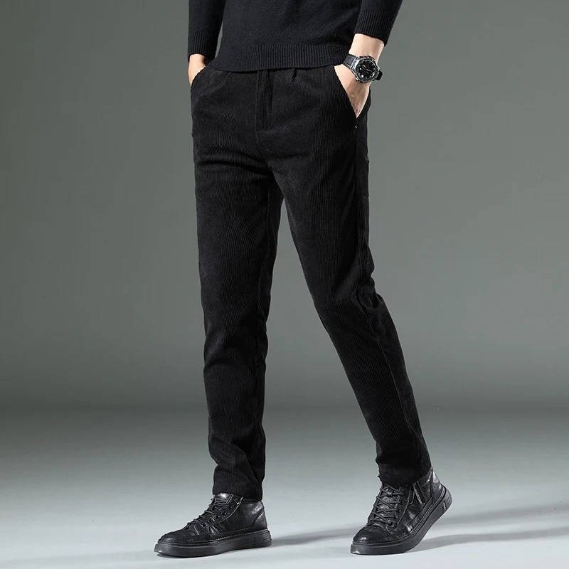 Men's Slim Corduroy Trousers