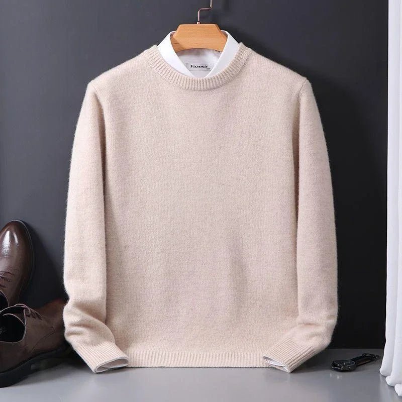 Men's Crewneck Jumper - Off White