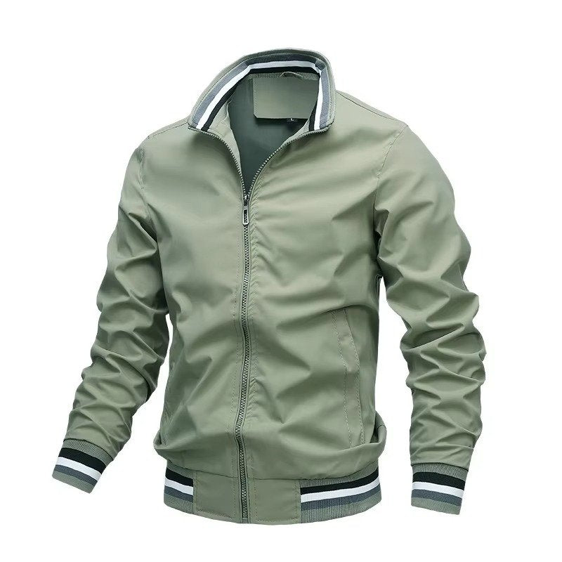 Men's Bomber Jacket - Gray
