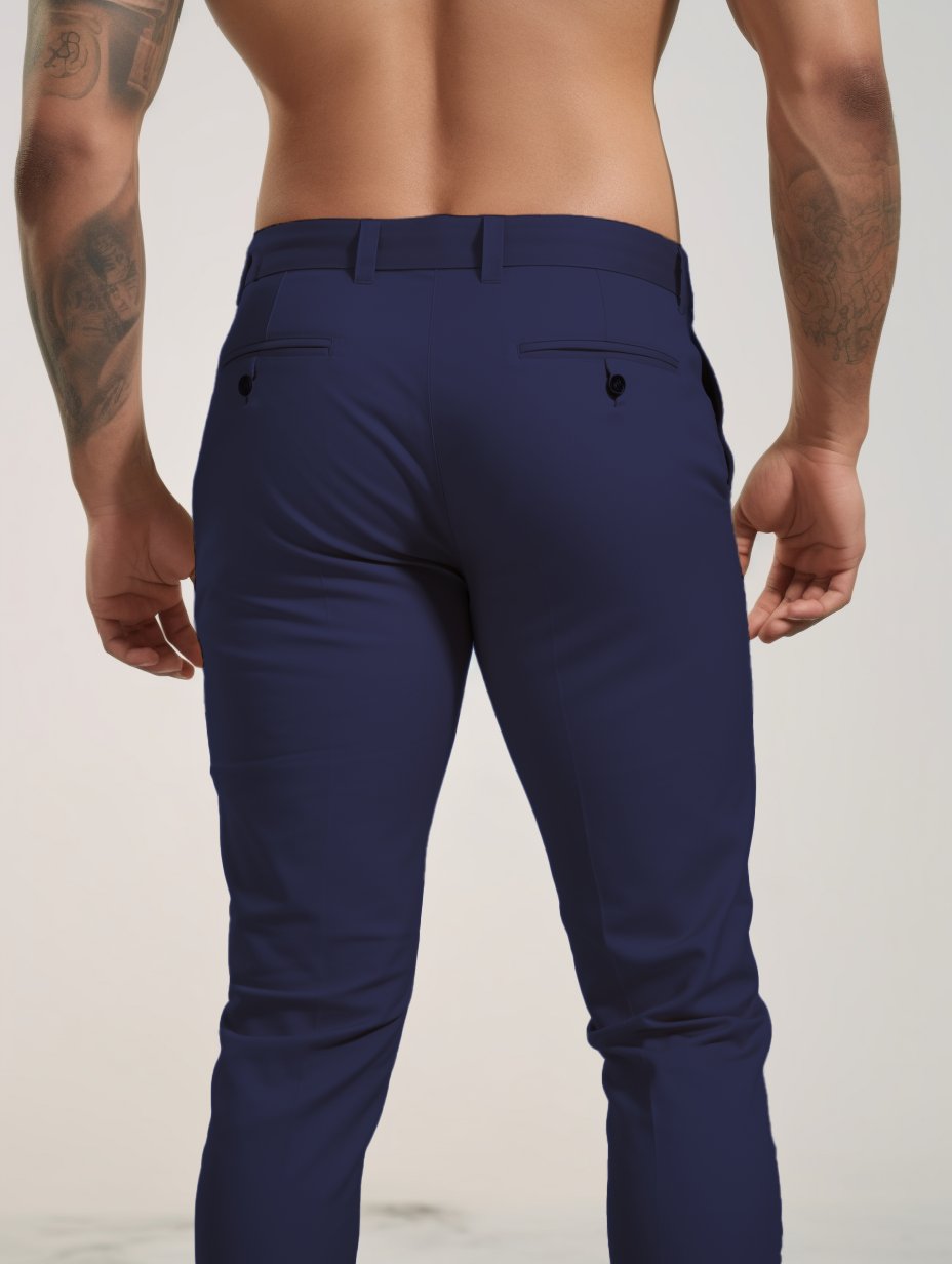 Men's Slim Chino Trousers