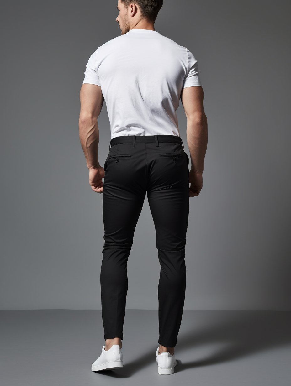 Men's Slim Chino Trousers
