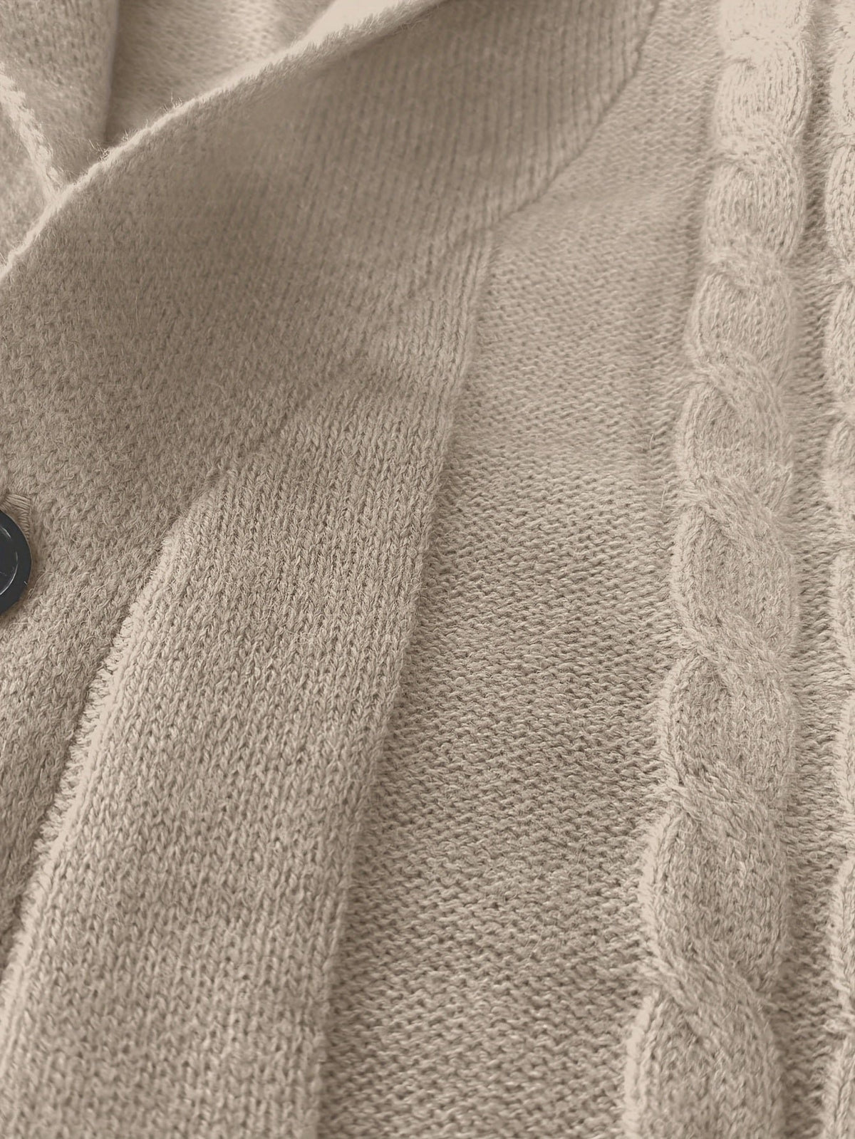 Men's Shawl Collar Cardigan