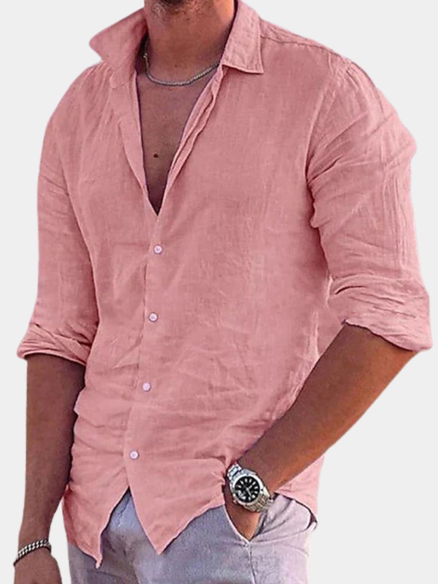Men's Long Sleeve Beach Shirt