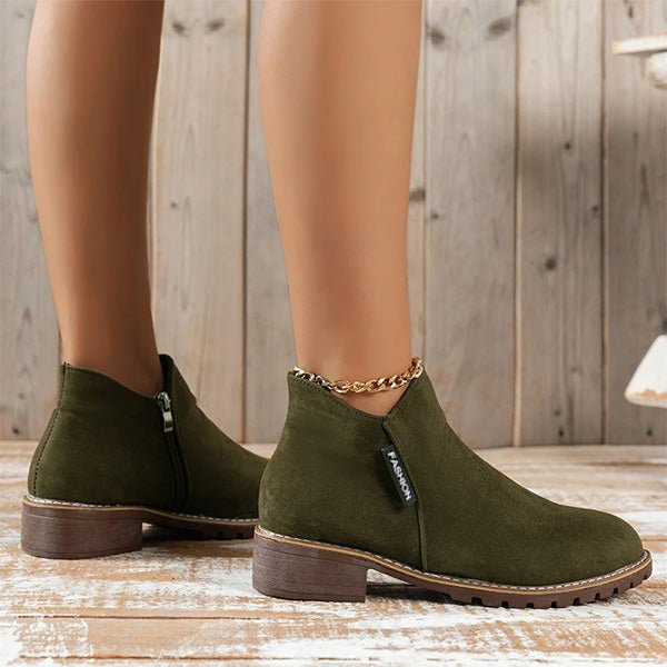 Women's Suede Ankle Boots