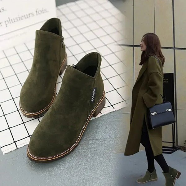 Women's Suede Ankle Boots