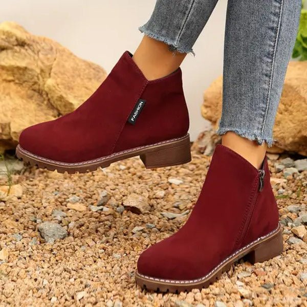 Women's Suede Ankle Boots
