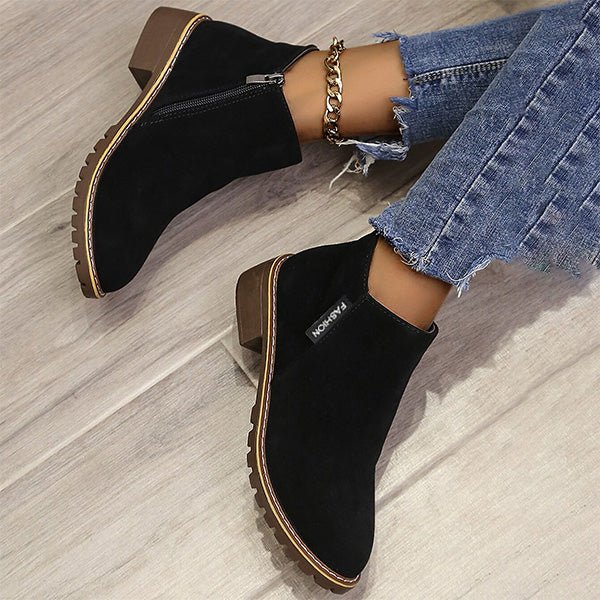 Women's Suede Ankle Boots