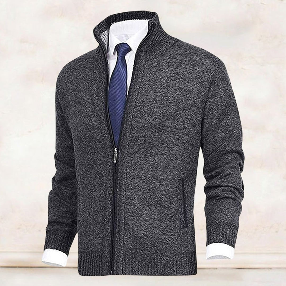 Men's Full-Zip Knit Cardigan