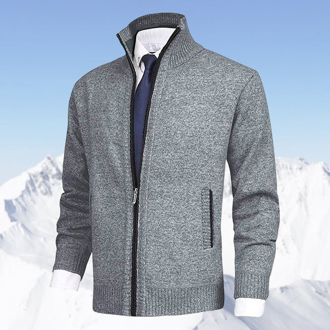 Men's Full-Zip Knit Cardigan