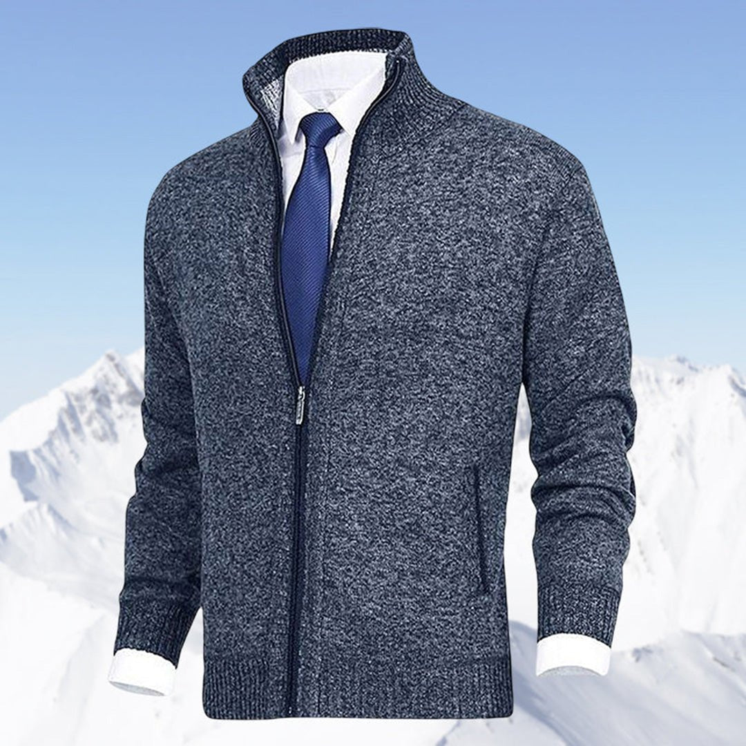 Men's Full-Zip Knit Cardigan