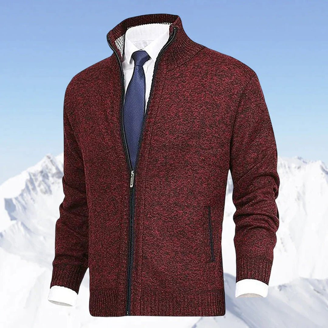 Men's Full-Zip Knit Cardigan