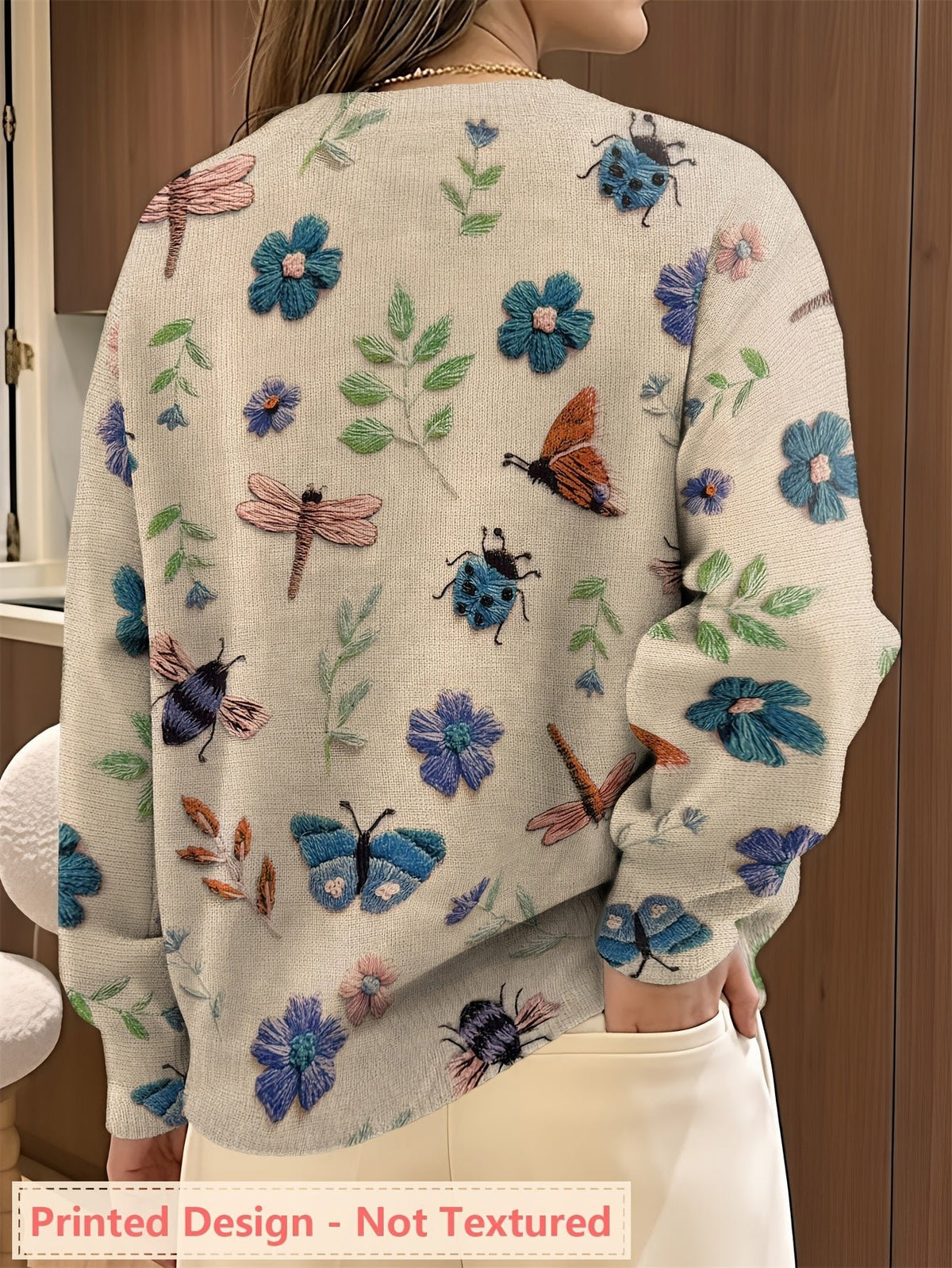 Women's Floral Jumper Jumper