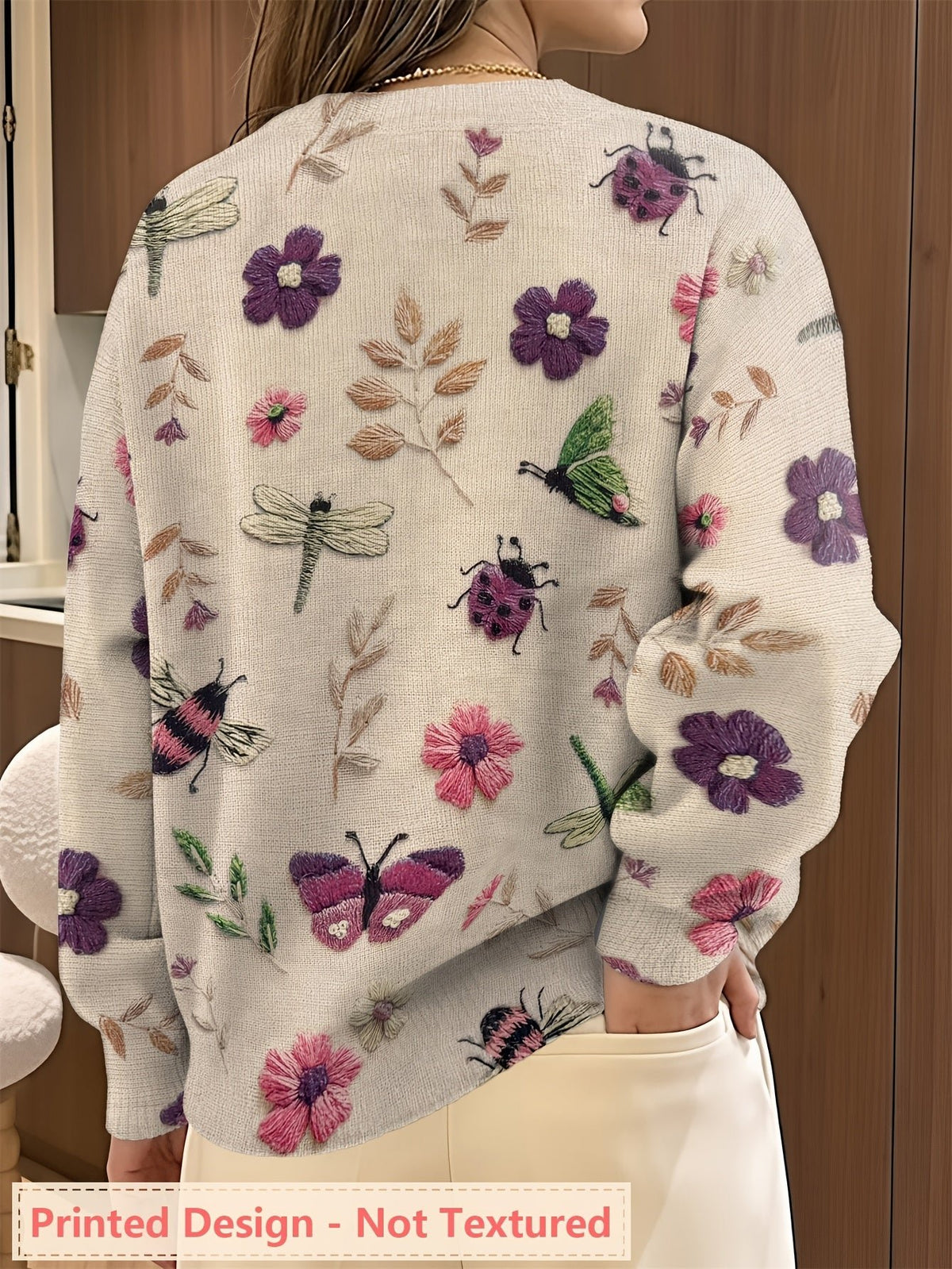 Women's Floral Jumper Jumper