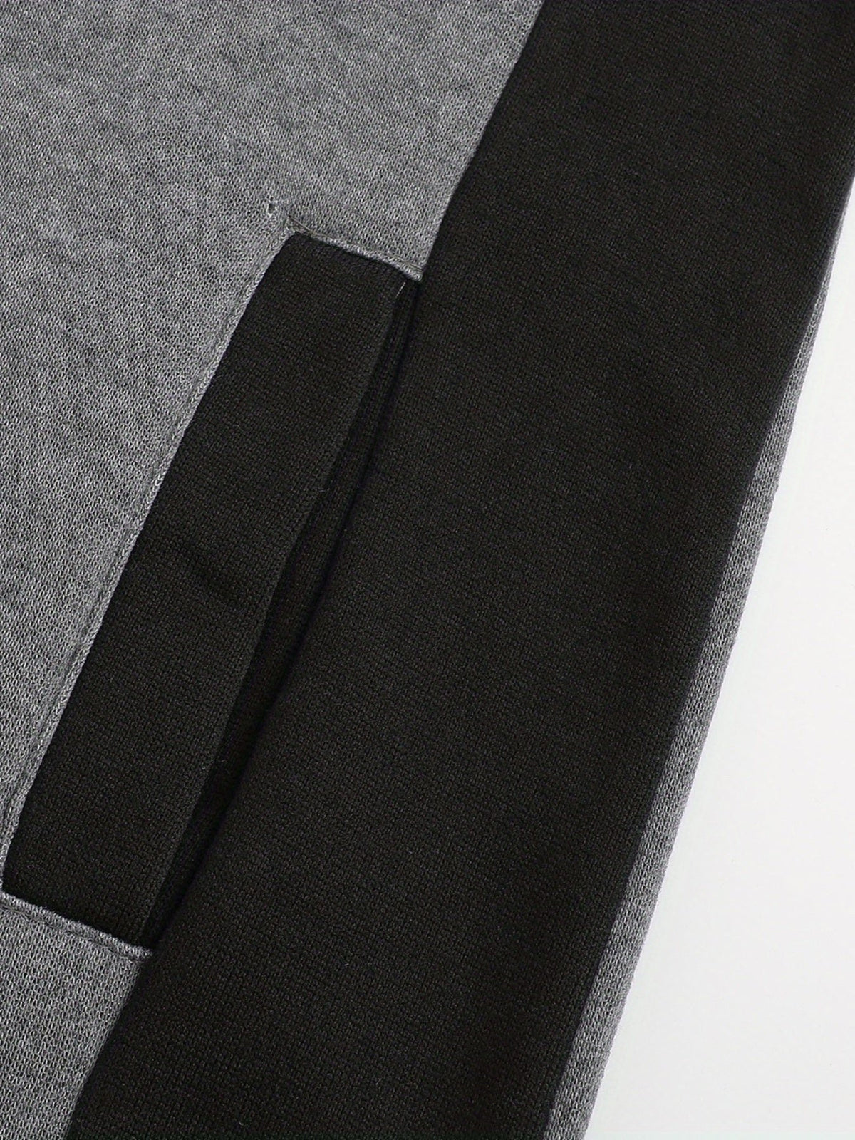 Men's Colorblock Fleece Hoodie