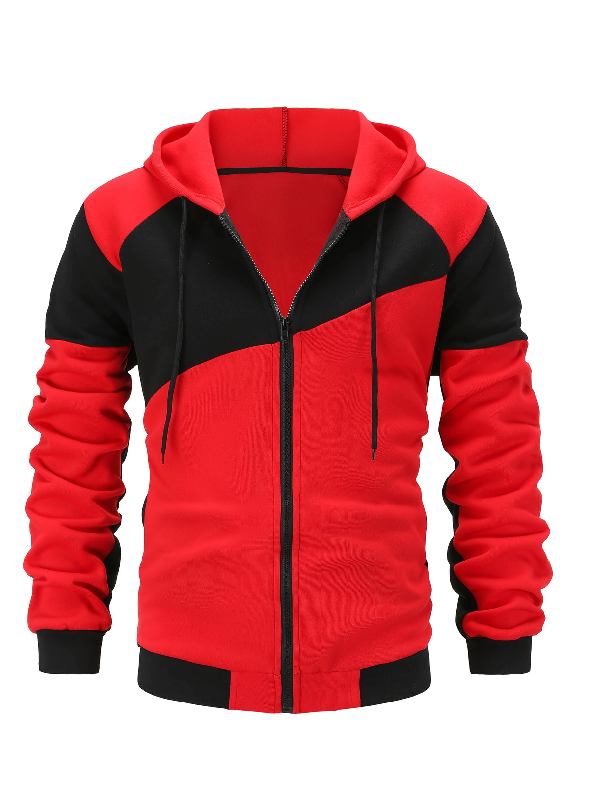 Men's Colorblock Fleece Hoodie