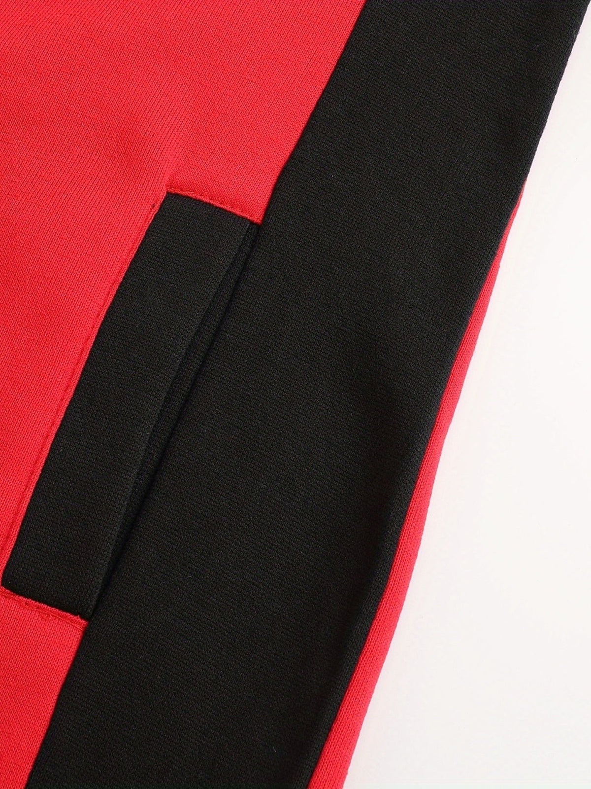 Men's Colorblock Fleece Hoodie