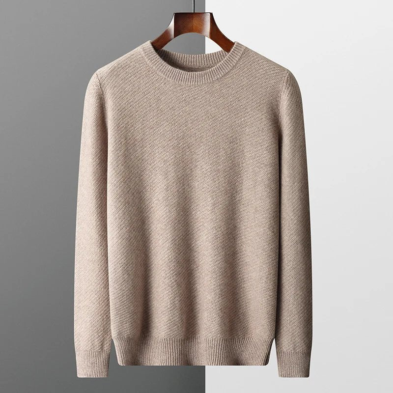 Men's Knit Crew Neck Jumper