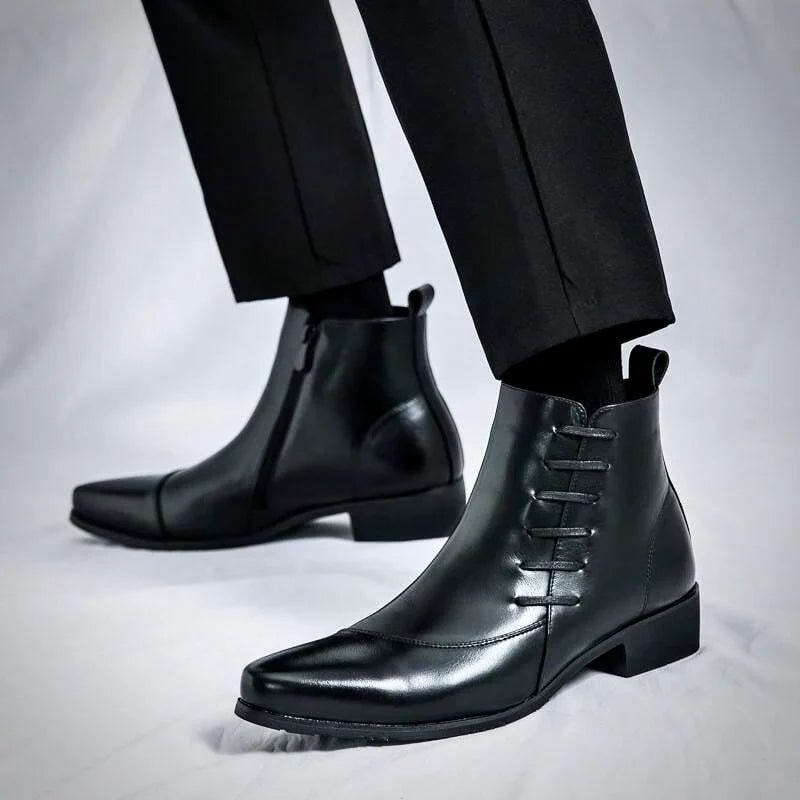 Men's Leather Chelsea Boots