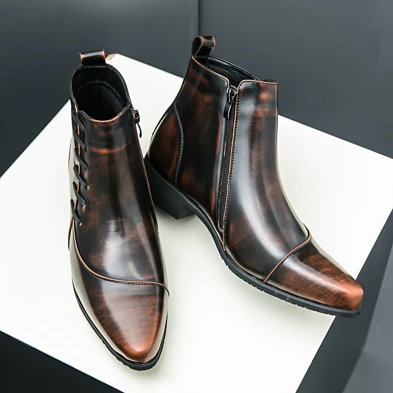 Men's Leather Chelsea Boots
