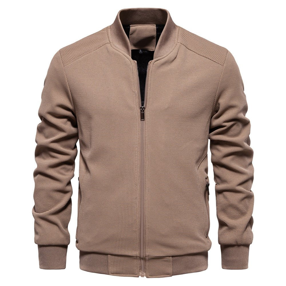 Men's Bomber Jacket - Brown