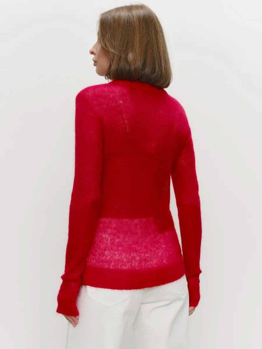 Women's Mohair Crewneck Jumper