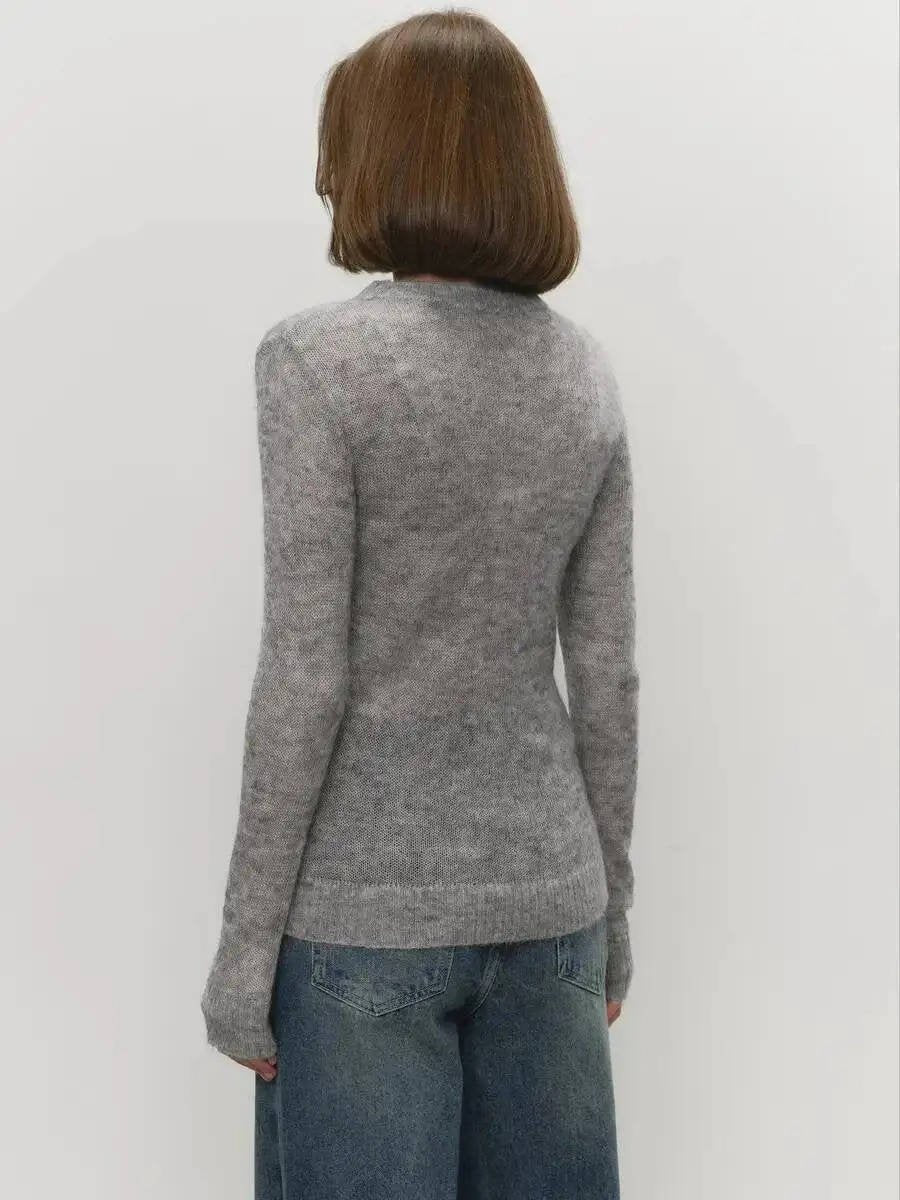 Women's Mohair Crewneck Jumper