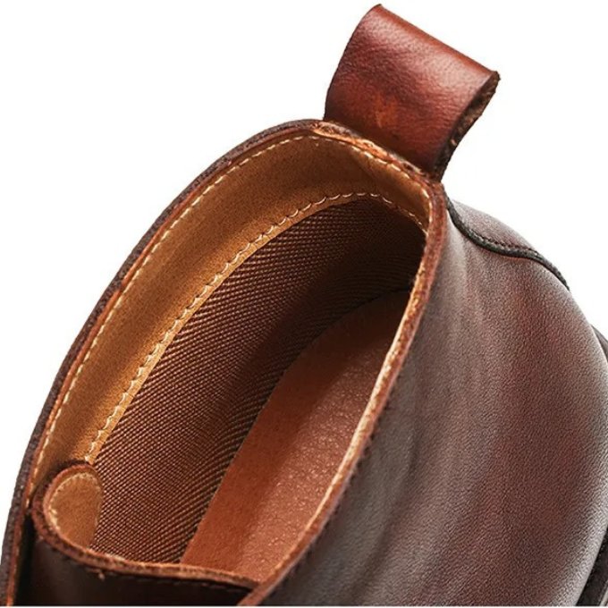 Men's Leather Chukka Boots