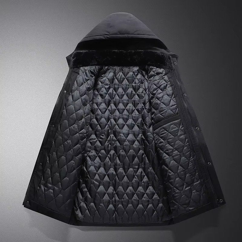 Men's Hooded Parka Jacket