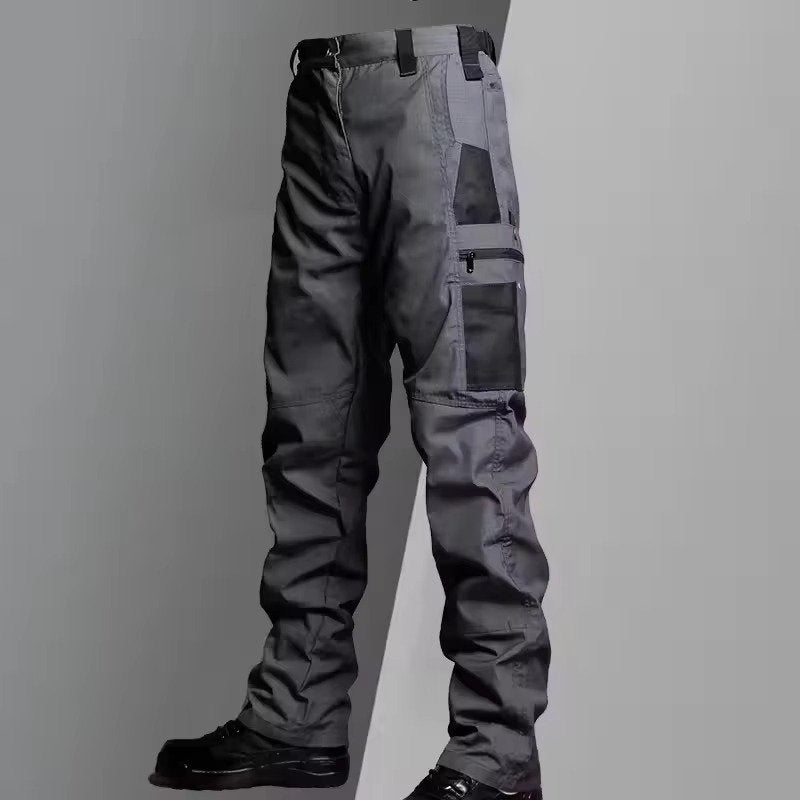 Men's Tactical Hooded Jacket - Gray Pants