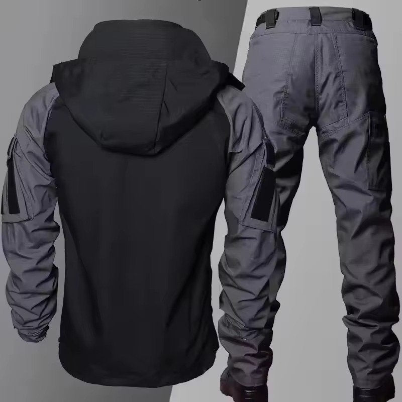 Men's Tactical Hooded Jacket