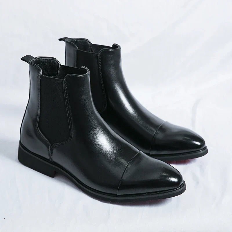 Men's Leather Chelsea Boots
