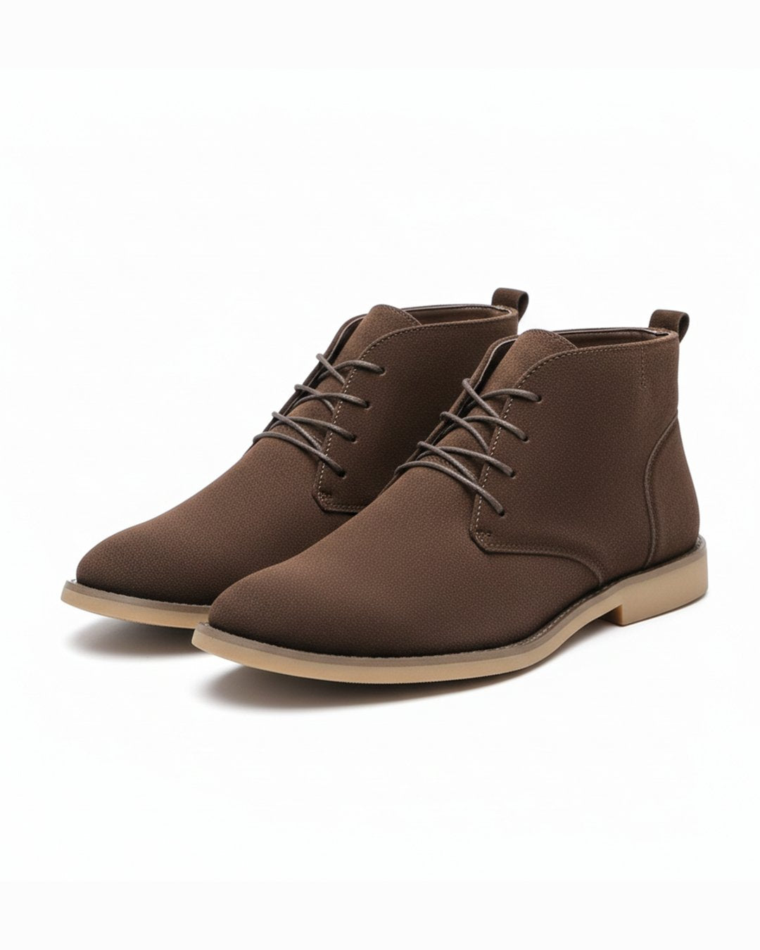 Men's Suede Chukka Boots - Brown