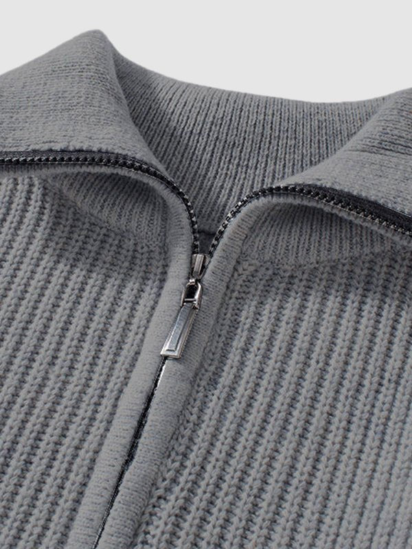 Men's Oversized Quarter-Zip Jumper