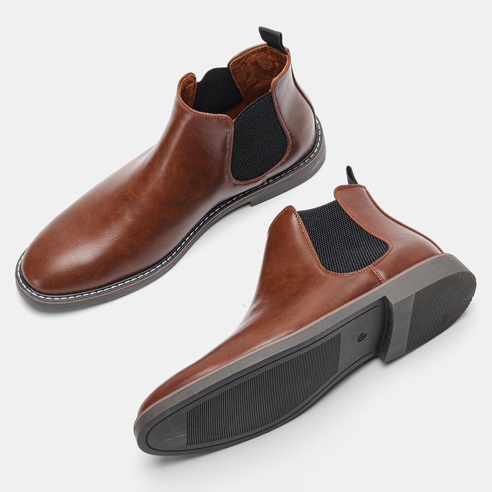 Men's Leather Chelsea Boots