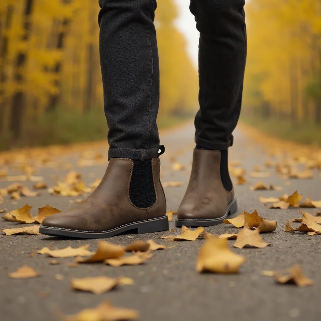Men's Leather Chelsea Boots